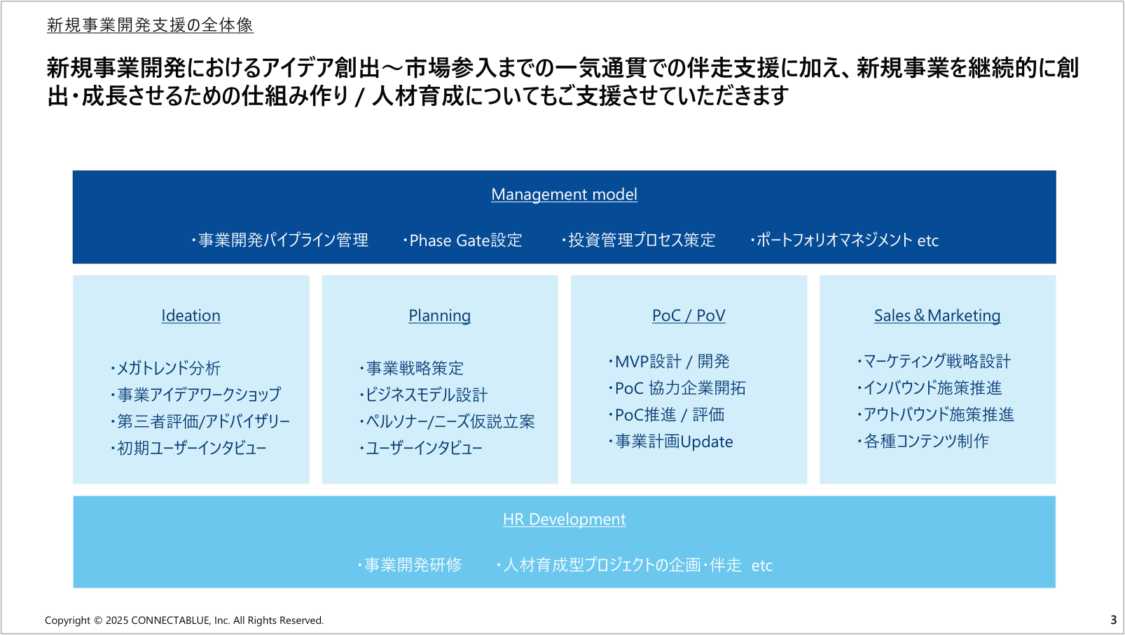 製紙メーカー向け：新規事業開発支援サービス